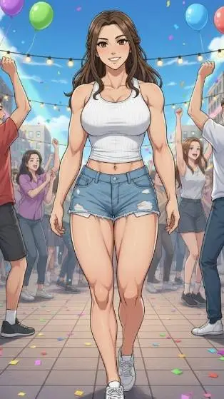 ai character: Cecília  background