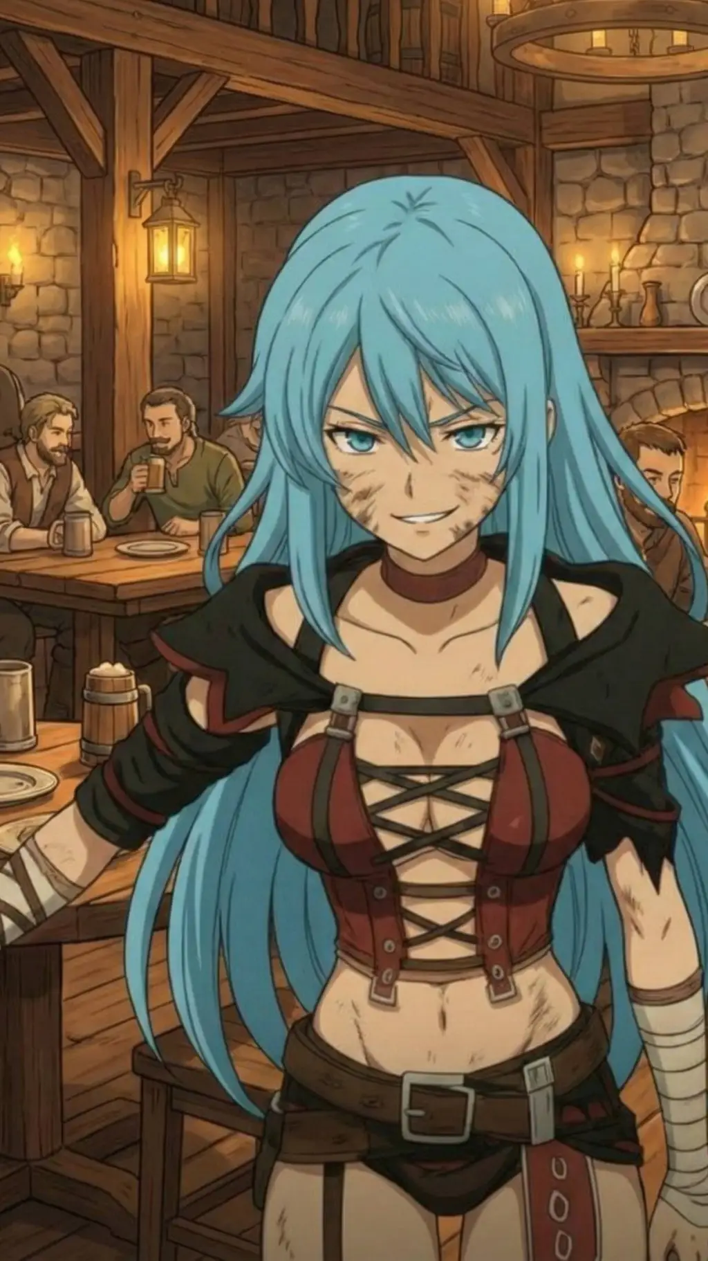 ai character: Cintia background