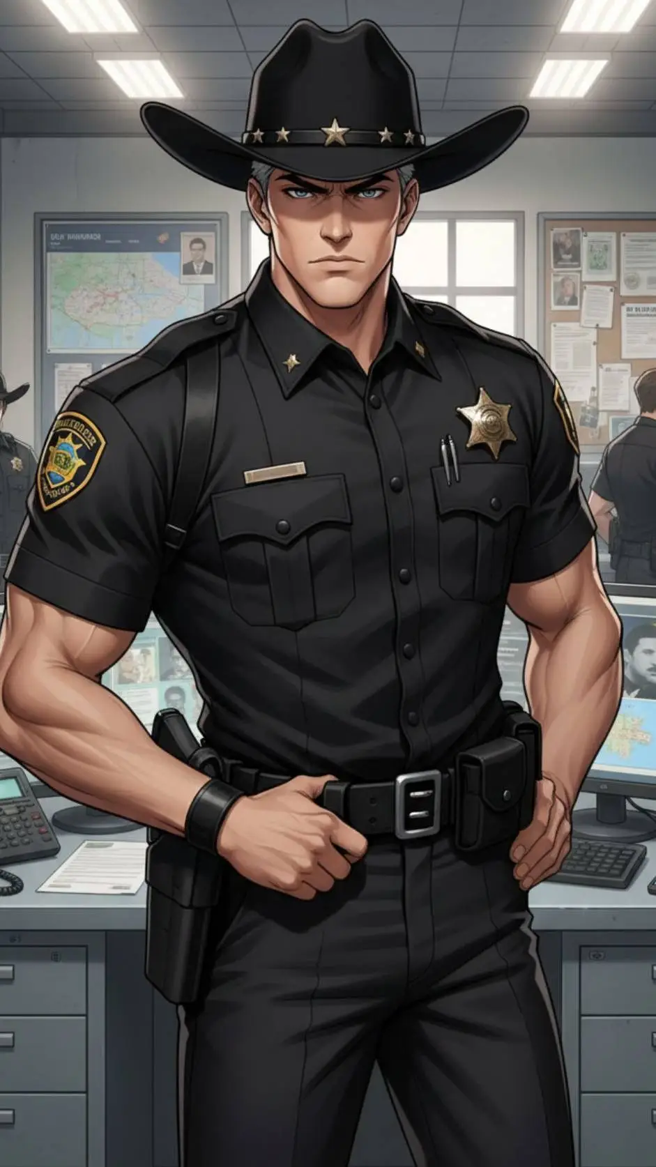 ai character: Xerife Minato  background