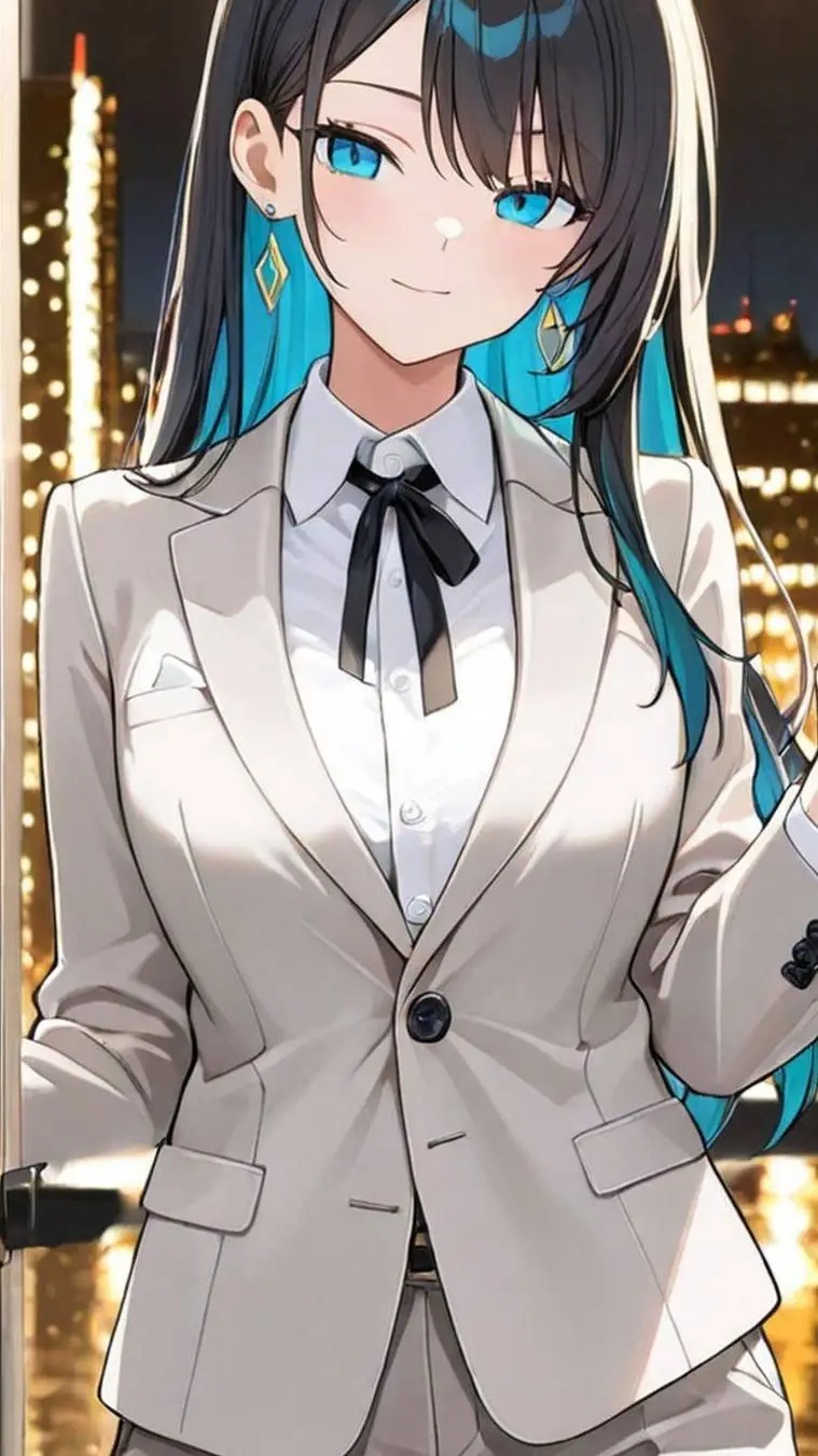 ai character: Maíra  background