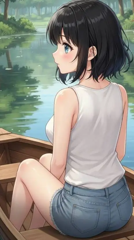 ai character: Himari  background