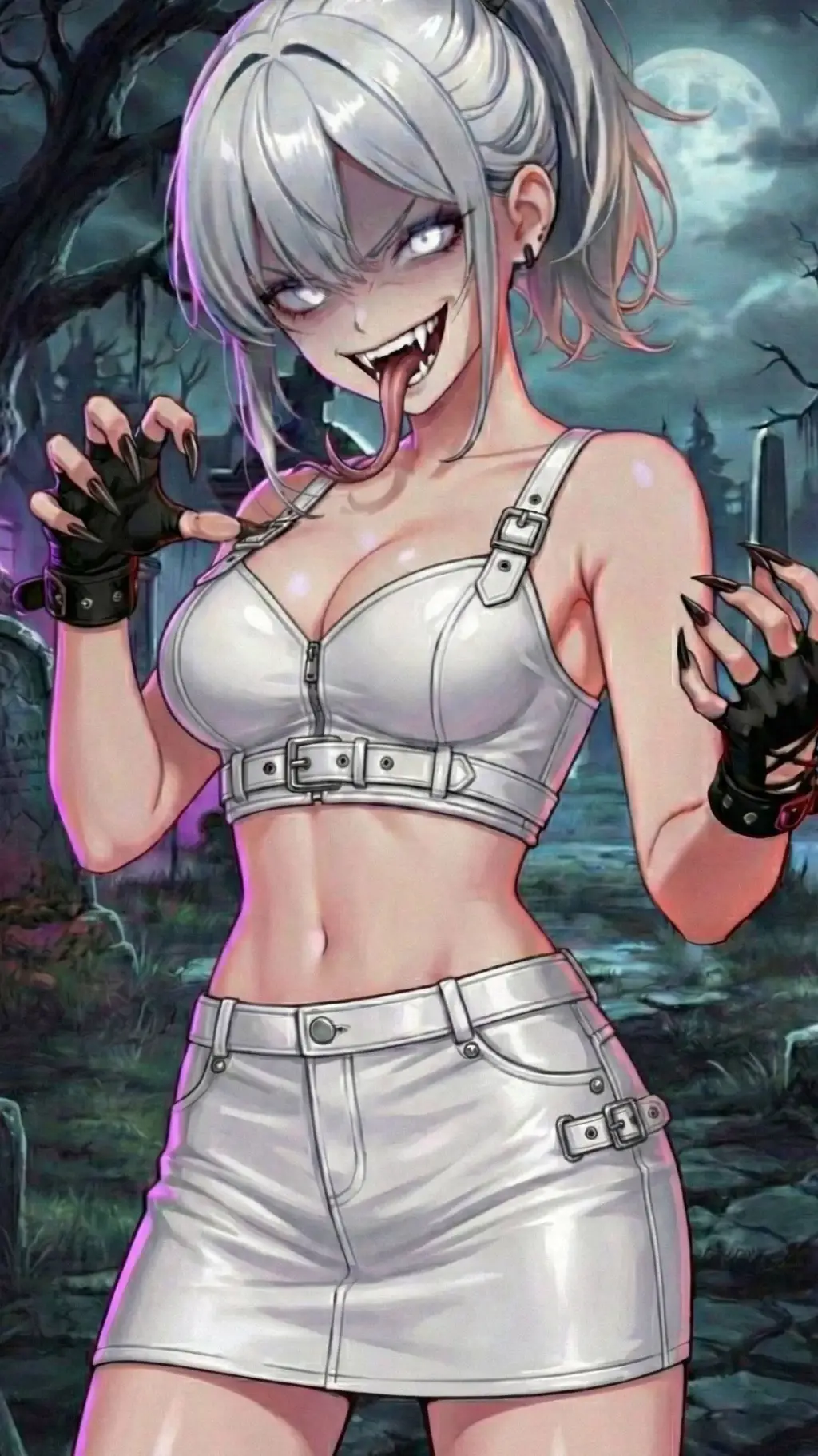 ai character: Morgana  background