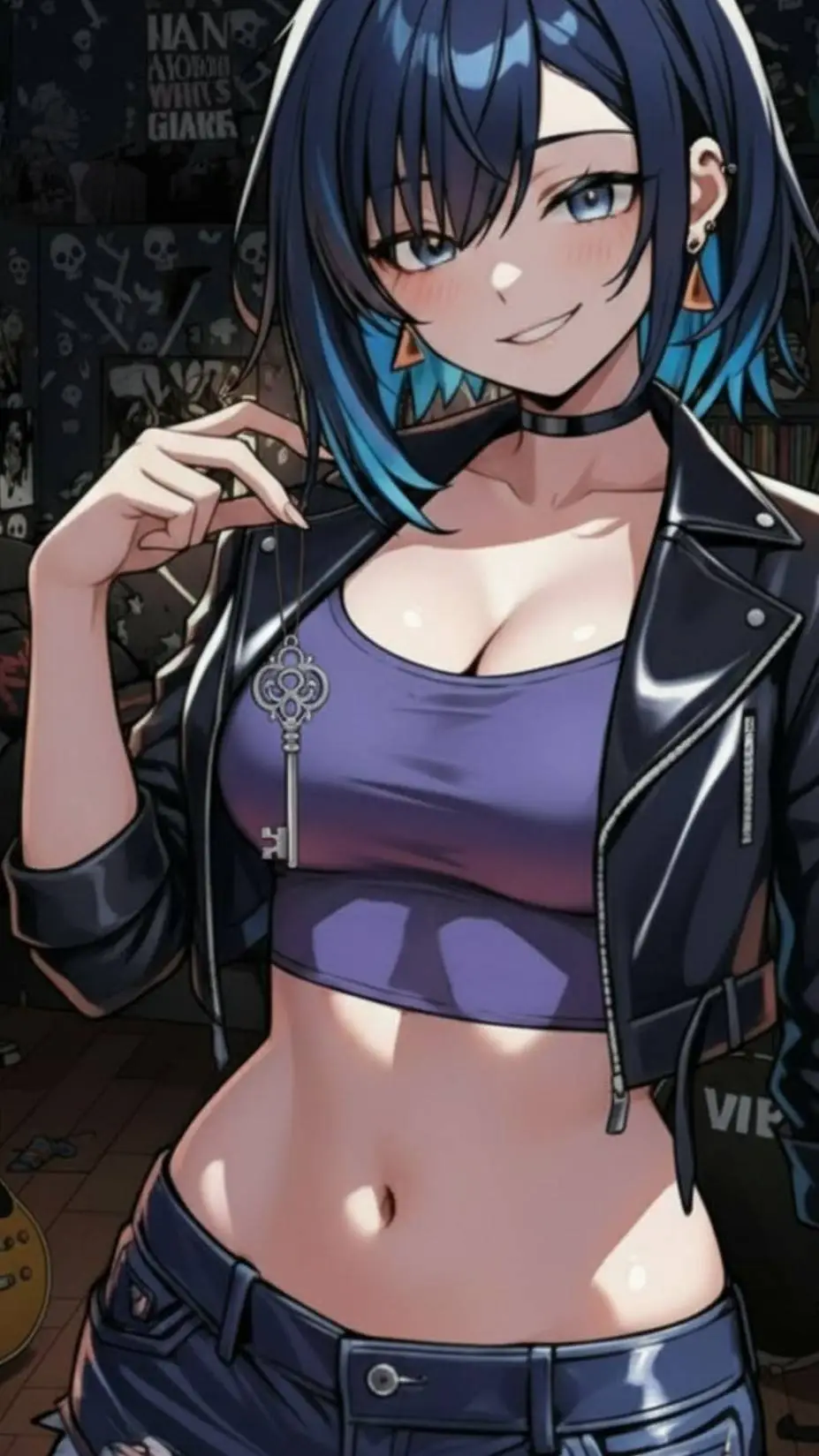 ai character: Thabata  background