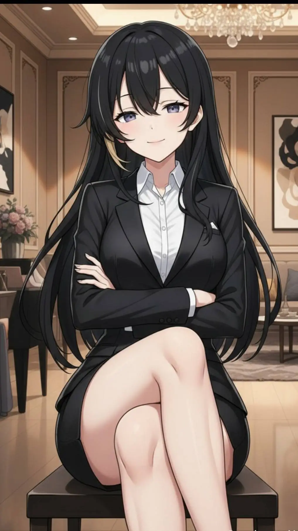 ai character: Lian Min  background