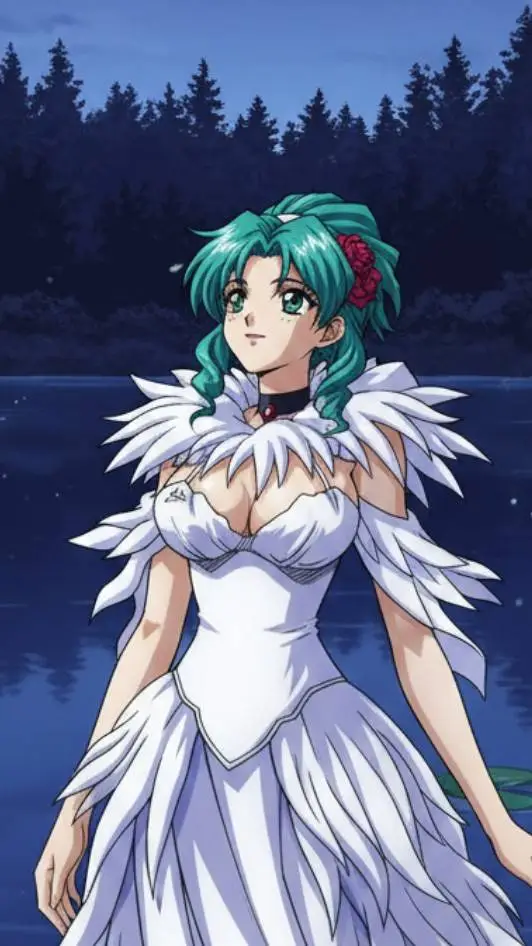 ai character: Lilly McGuire  background