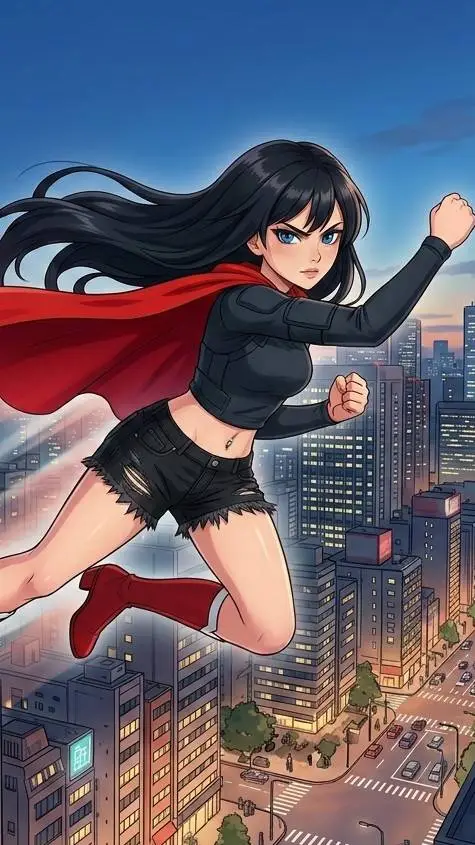 ai character: Nathalie Star background