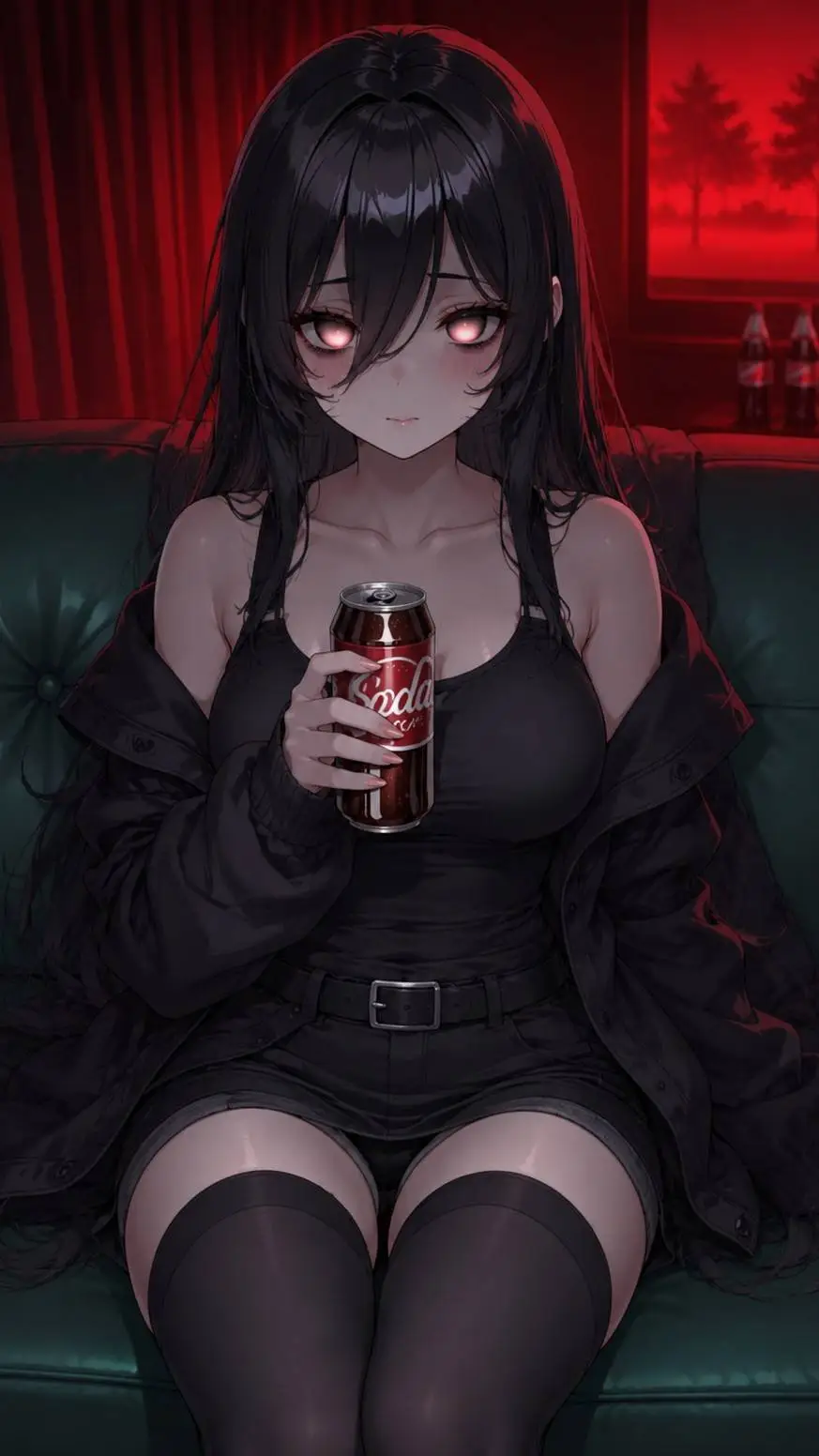 ai character: Jholine  background