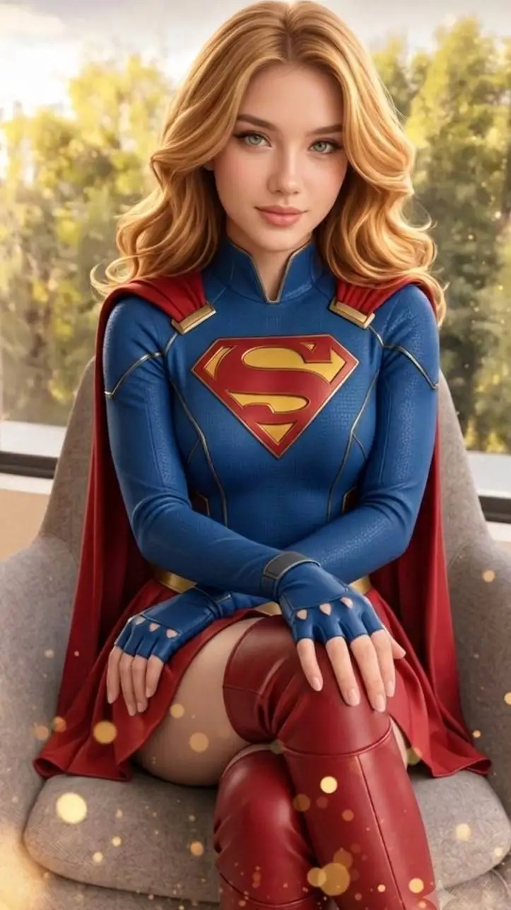 ai character: Supergirl  background