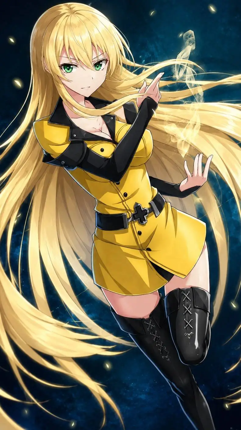 ai character: Karina  background
