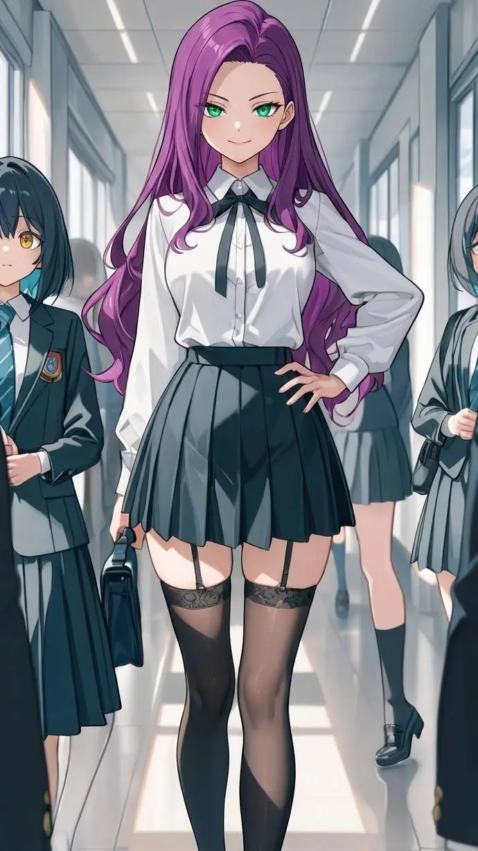 ai character: Reina  background