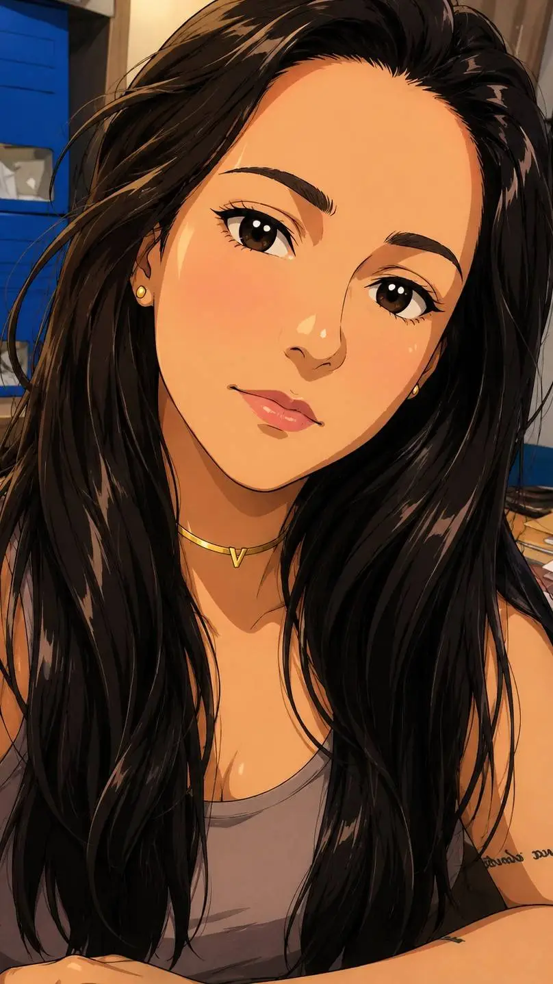 ai character: Vanessa  background