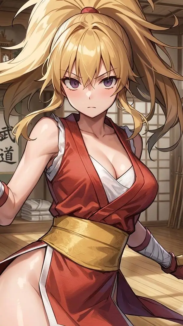 ai character: Maki Matsuda  background