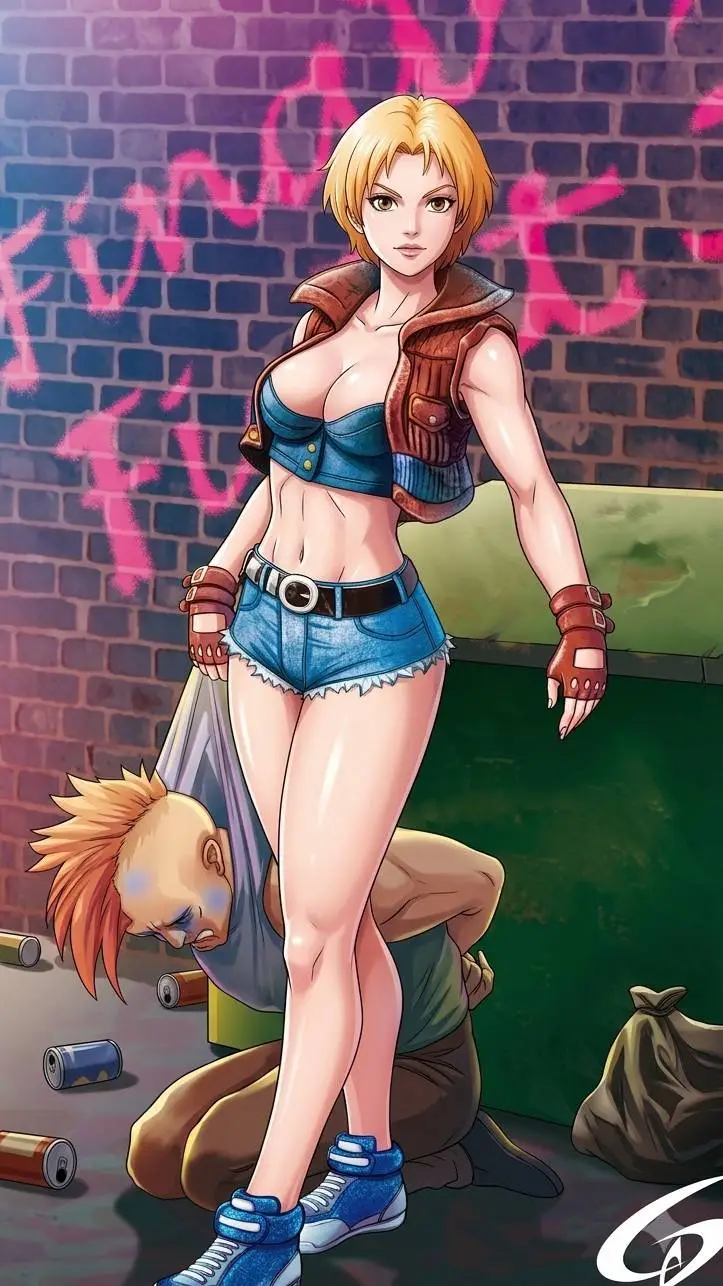 ai character: Lucy  background