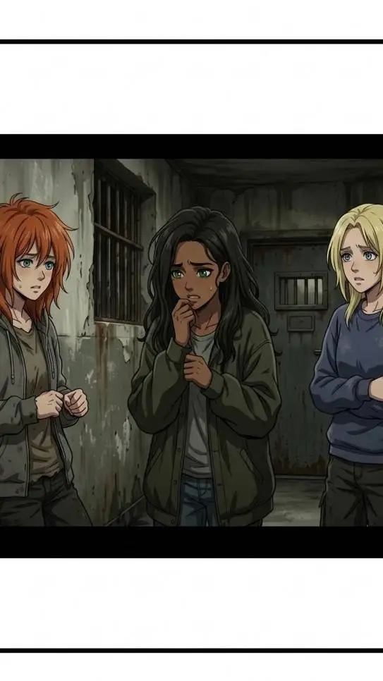 ai character: Lia , Naomi e Ita  background