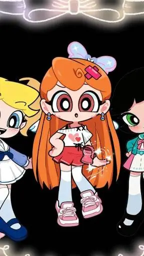 ai character: thepowerpuffgirls background
