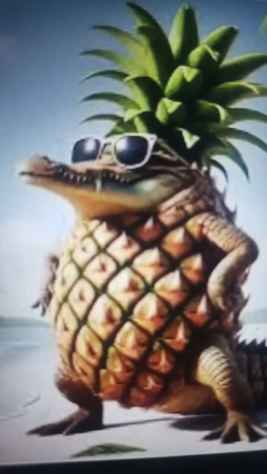 ai character: Crocodilo penisini background