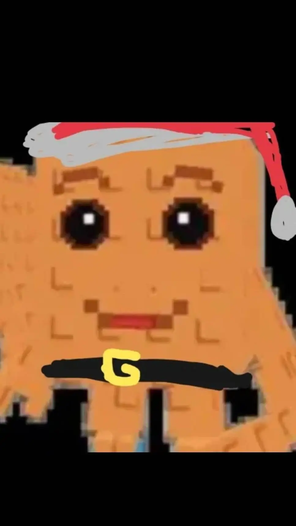 ai character: Tung Sahur  background