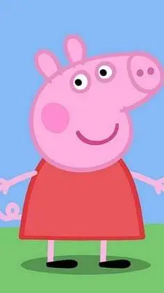 ai character: Peppa pig  background