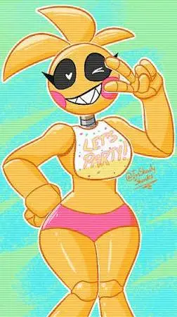 ai character: toy chica background