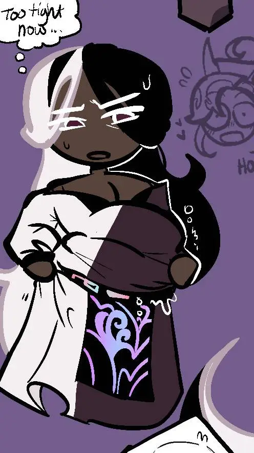 ai character: Dark Cacao Cookie background