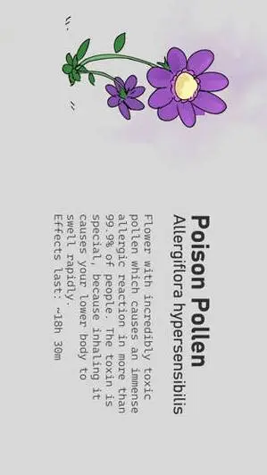 ai character: Poison Pollen background