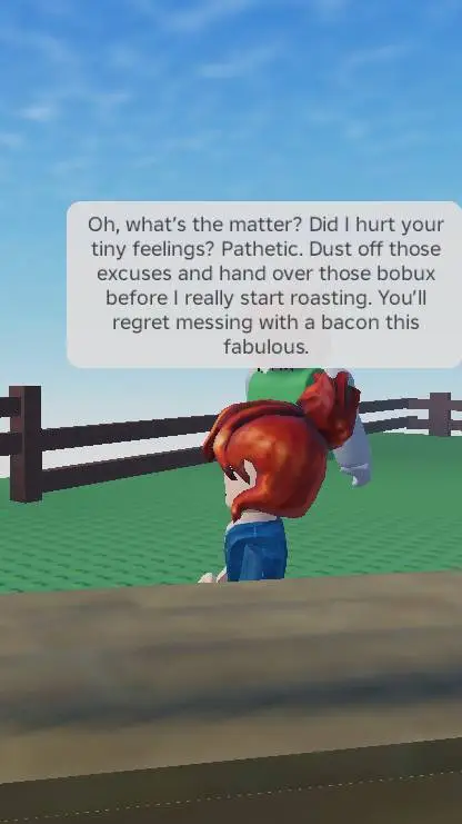 ai character: Bacon background