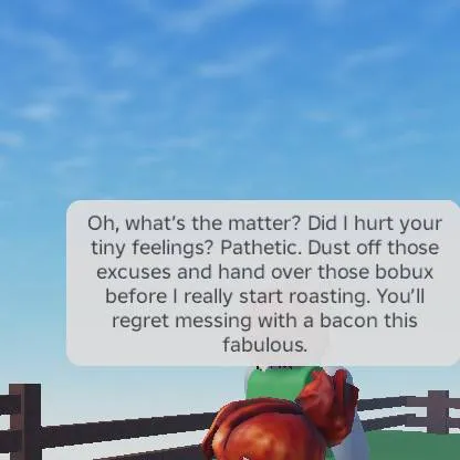 chat with ai character: Bacon