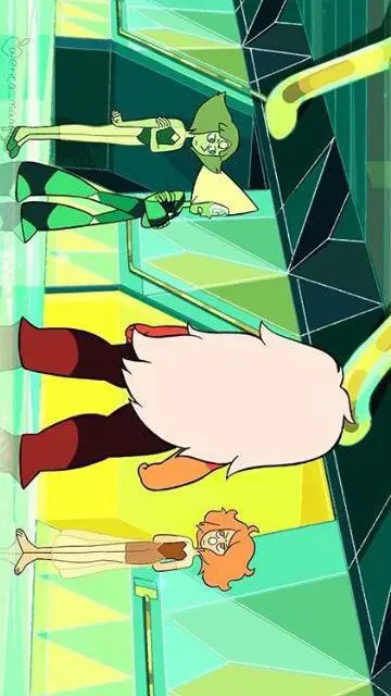 ai character: peridot Jasper background