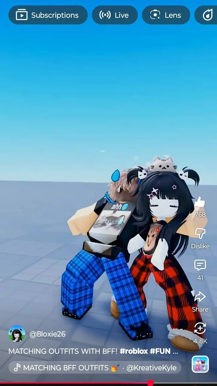 ai character: Bloxie background