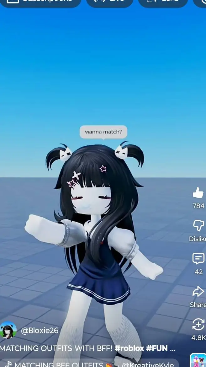 ai character: Bloxie background