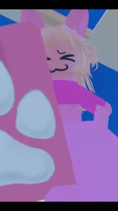 ai character: Pinki Bunny GIANT background