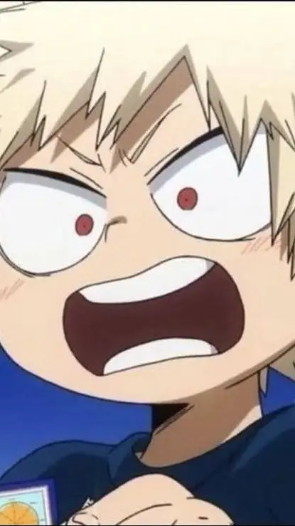 ai character: katsuki pequeño  💥 background