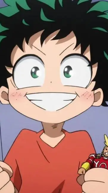 ai character: deku chiquito 💚 background