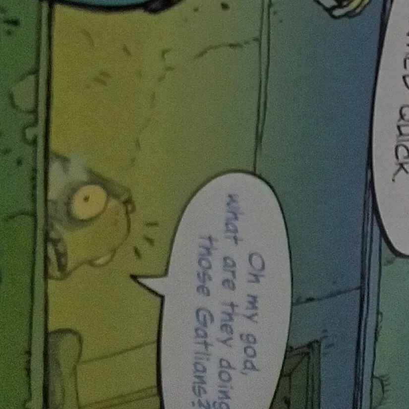 chat with ai character: HIGH ON LIFE comic