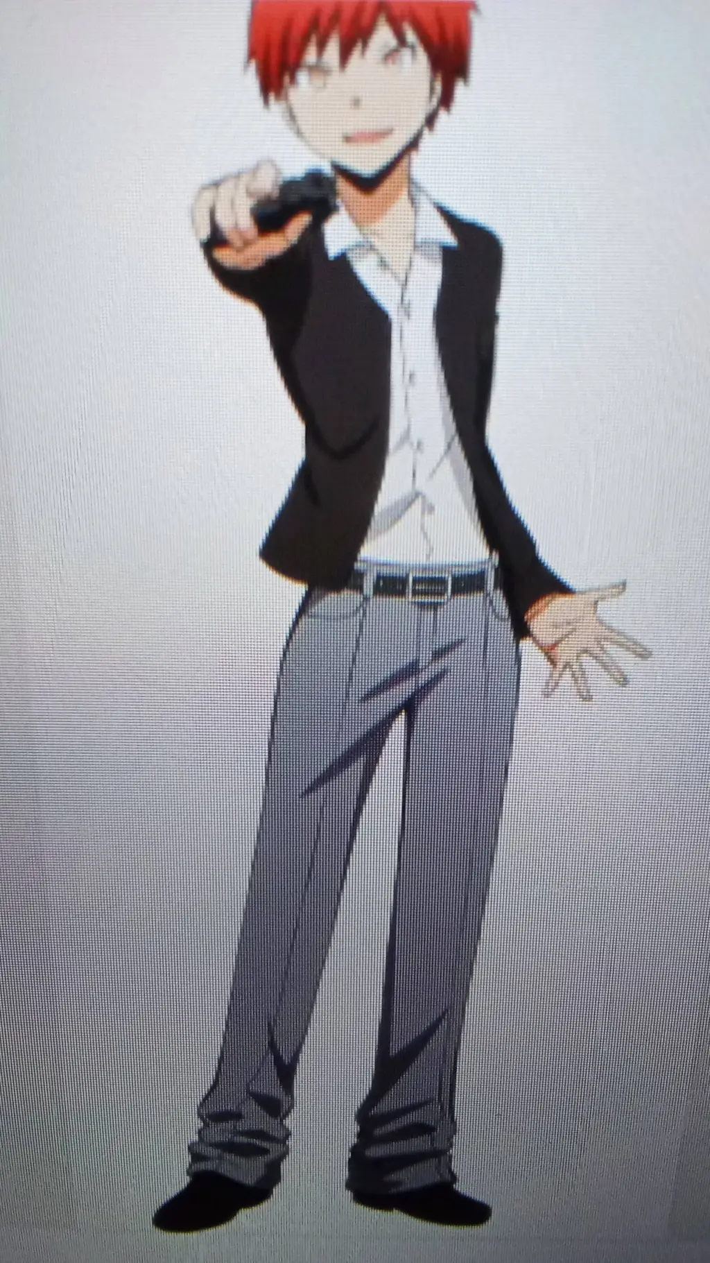 ai character: ❤️ karma Akabane 🔪 background