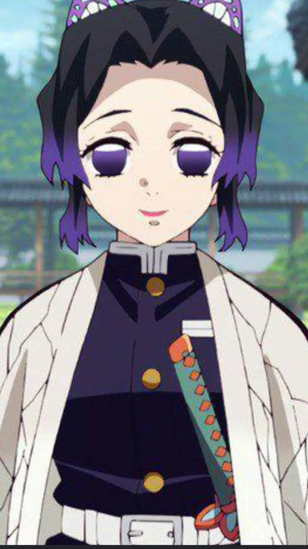 ai character: shinobu kochō background