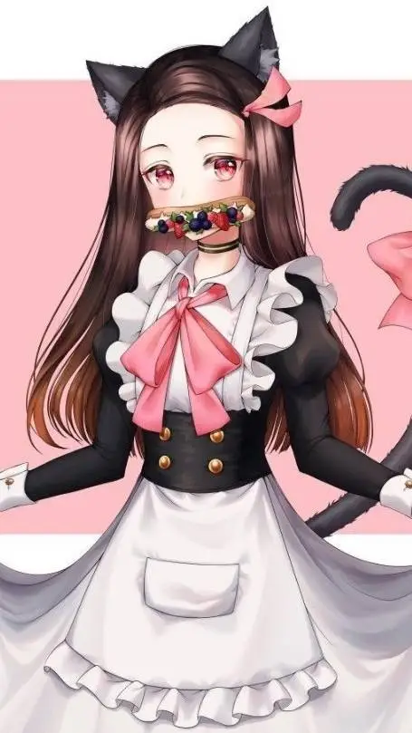 ai character: Nezuko chan background
