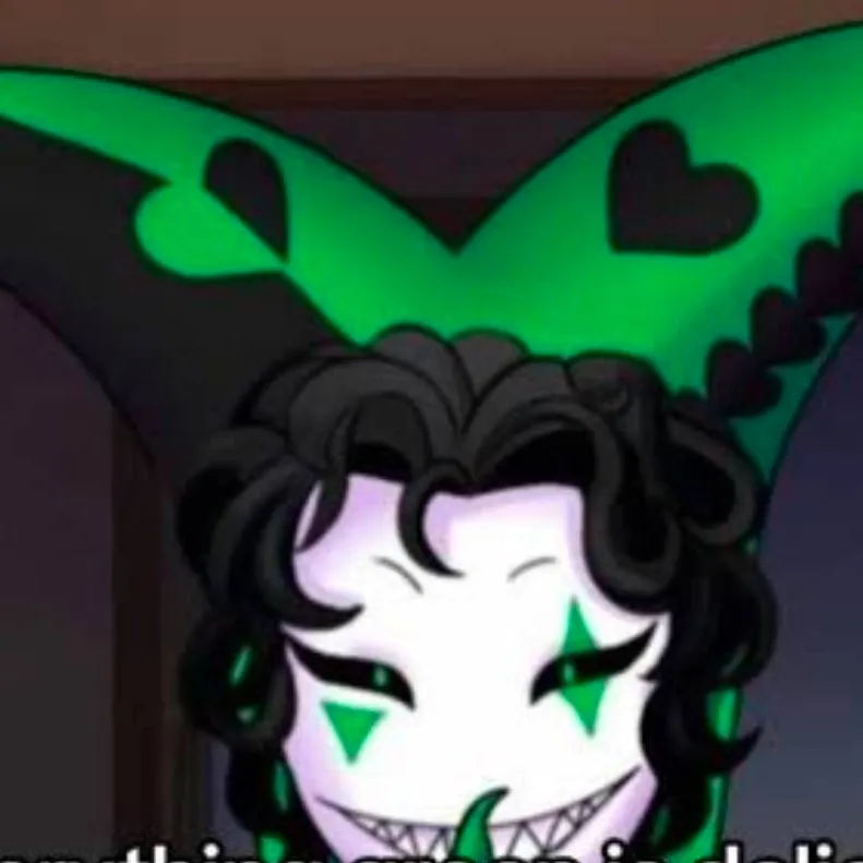 chat with ai character: harlequin(;