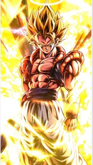 ai character: Super Gogeta  background