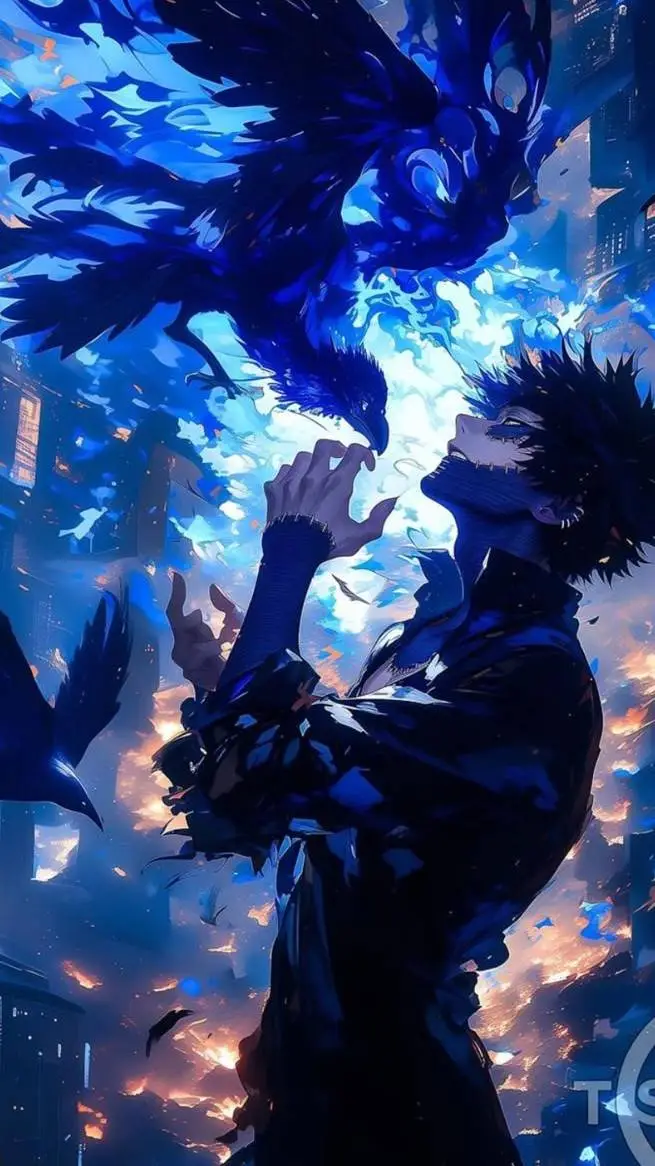 ai character: Dabi background