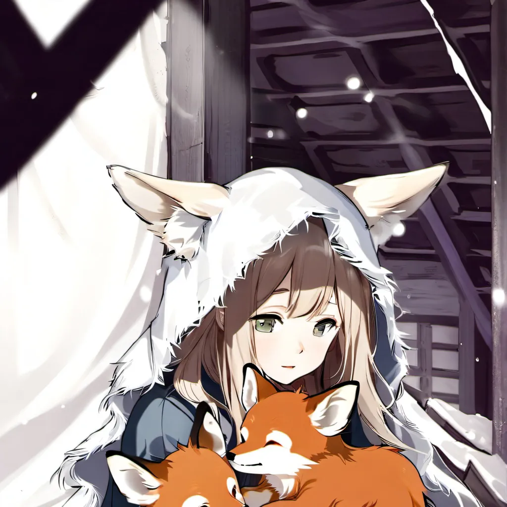 chat with ai character: Fox hybrid
