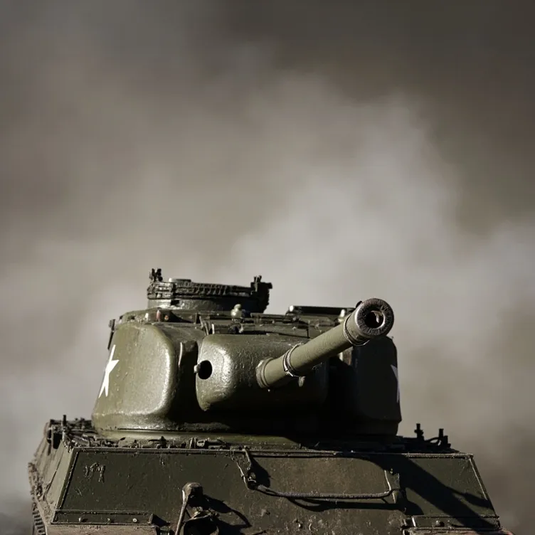 chat with ai character: WW2 Sherman