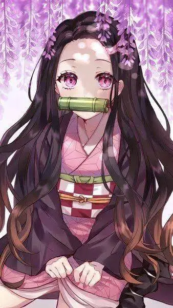ai character: Nezuko  background