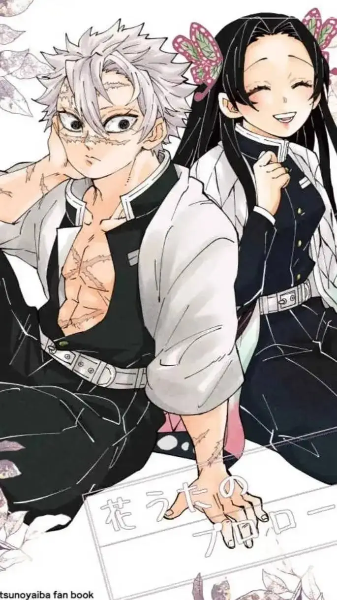 ai character: Sanemi y kanae background