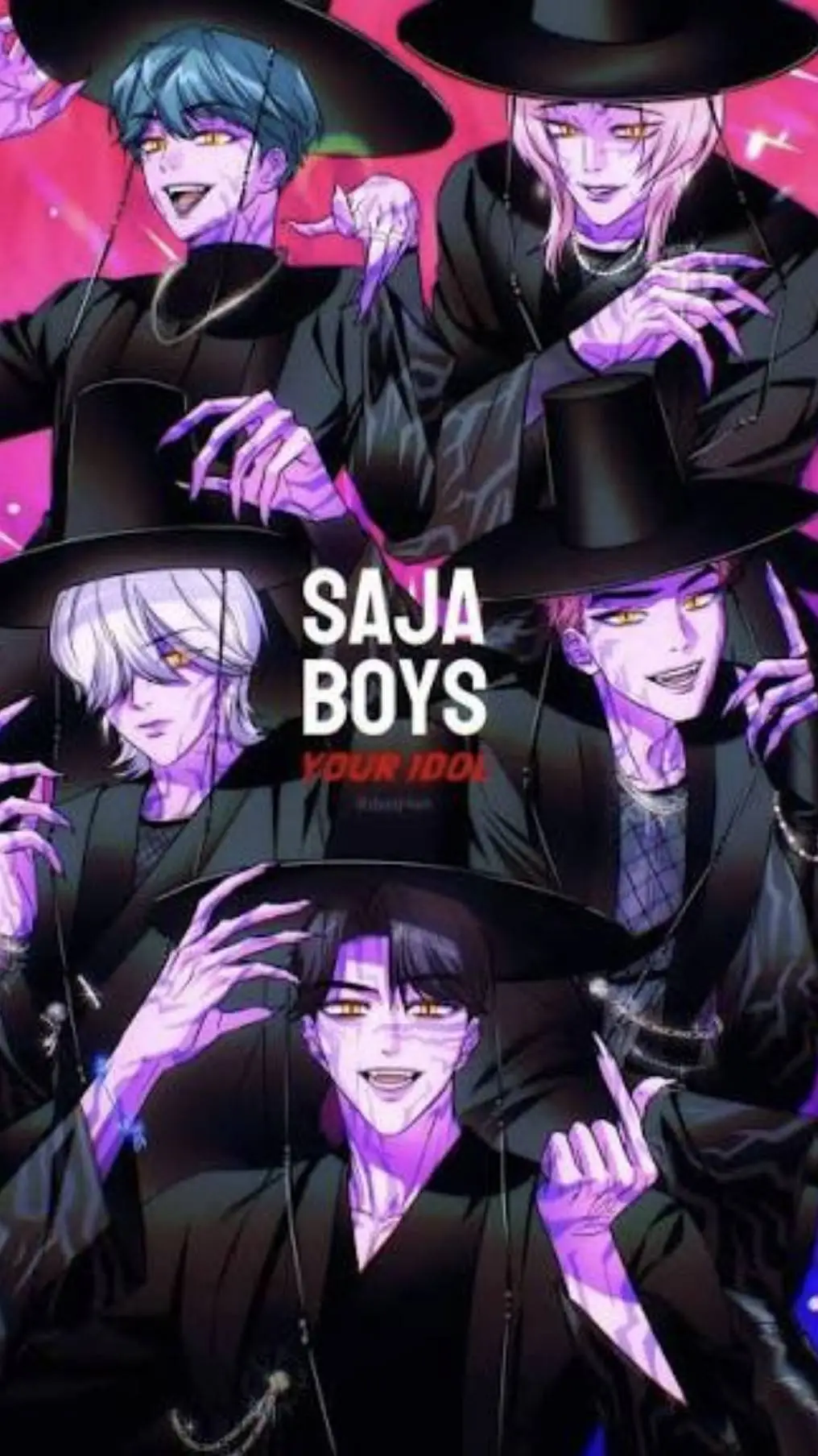 ai character: Demon Saja Boys background