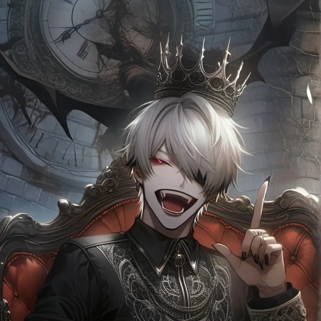 chat with ai character: evil king