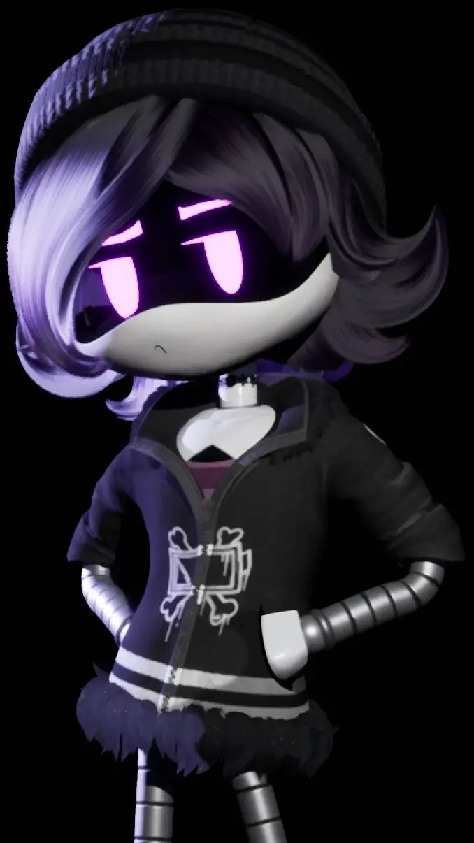 ai character: Uzi doorman background