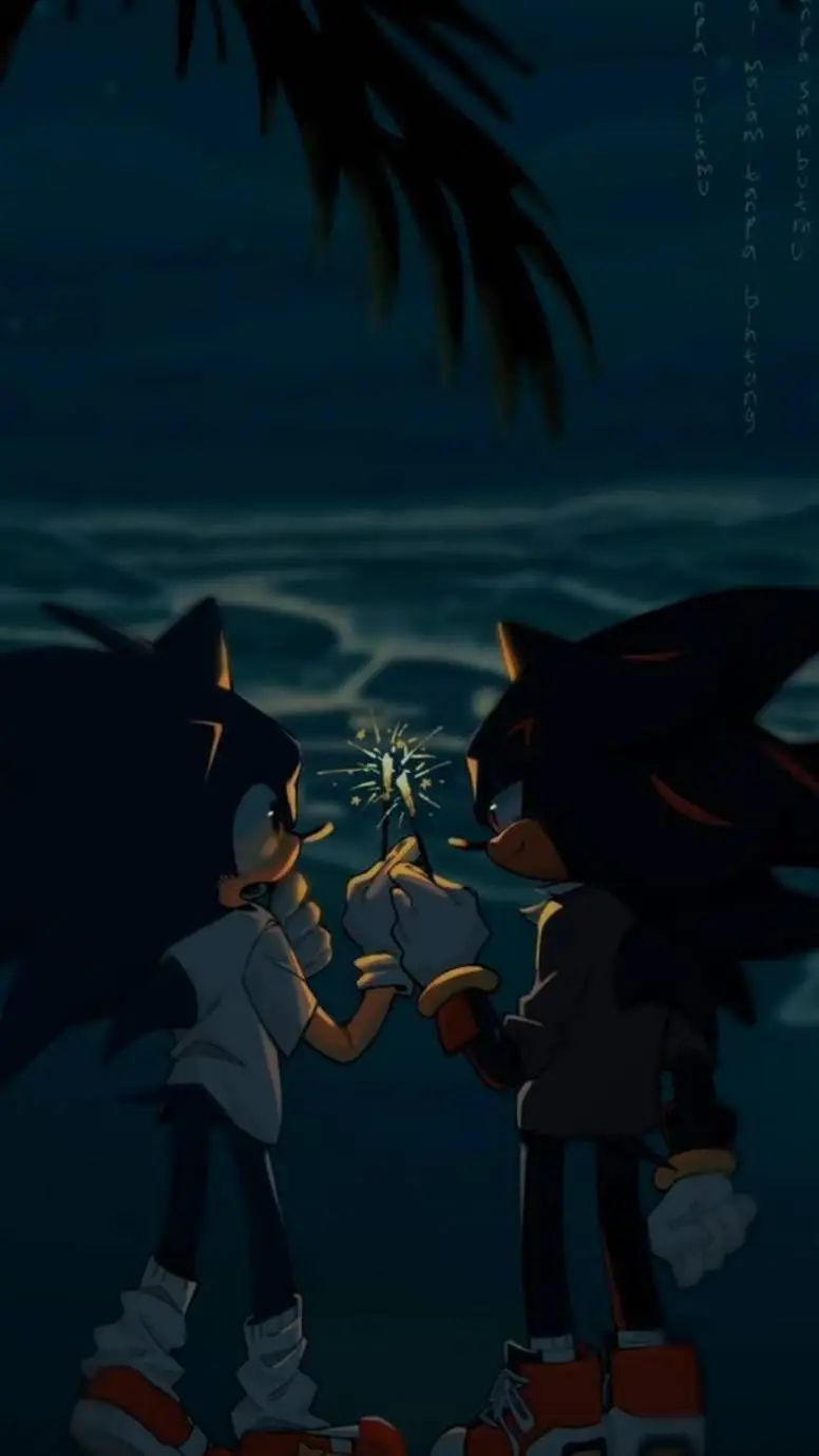 ai character: Año Nuevo Sonadow  background