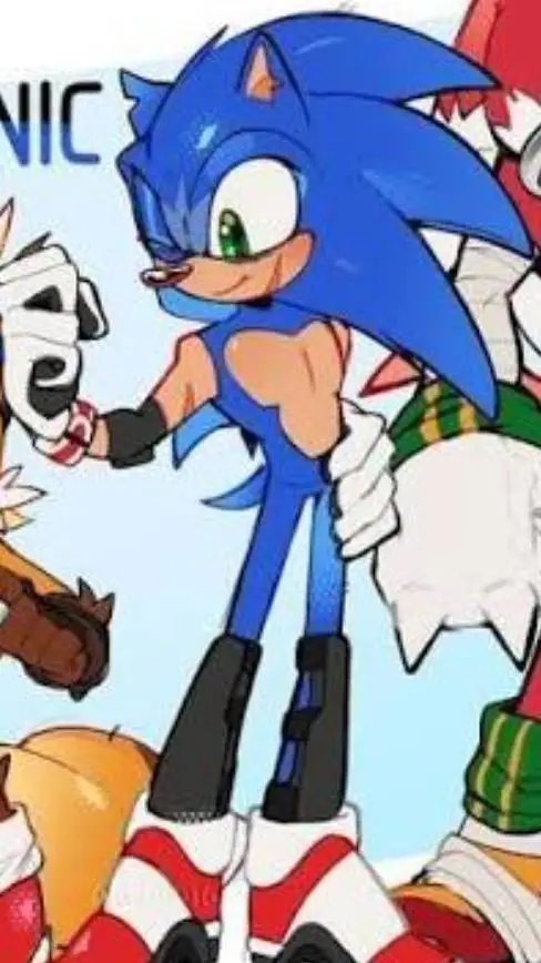 ai character: apocalipsis Sonic  background