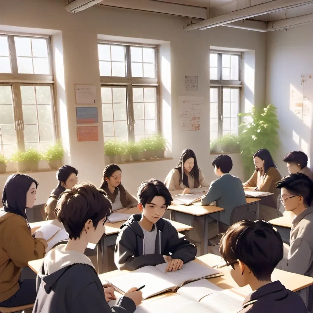 chat with ai character: School >u<